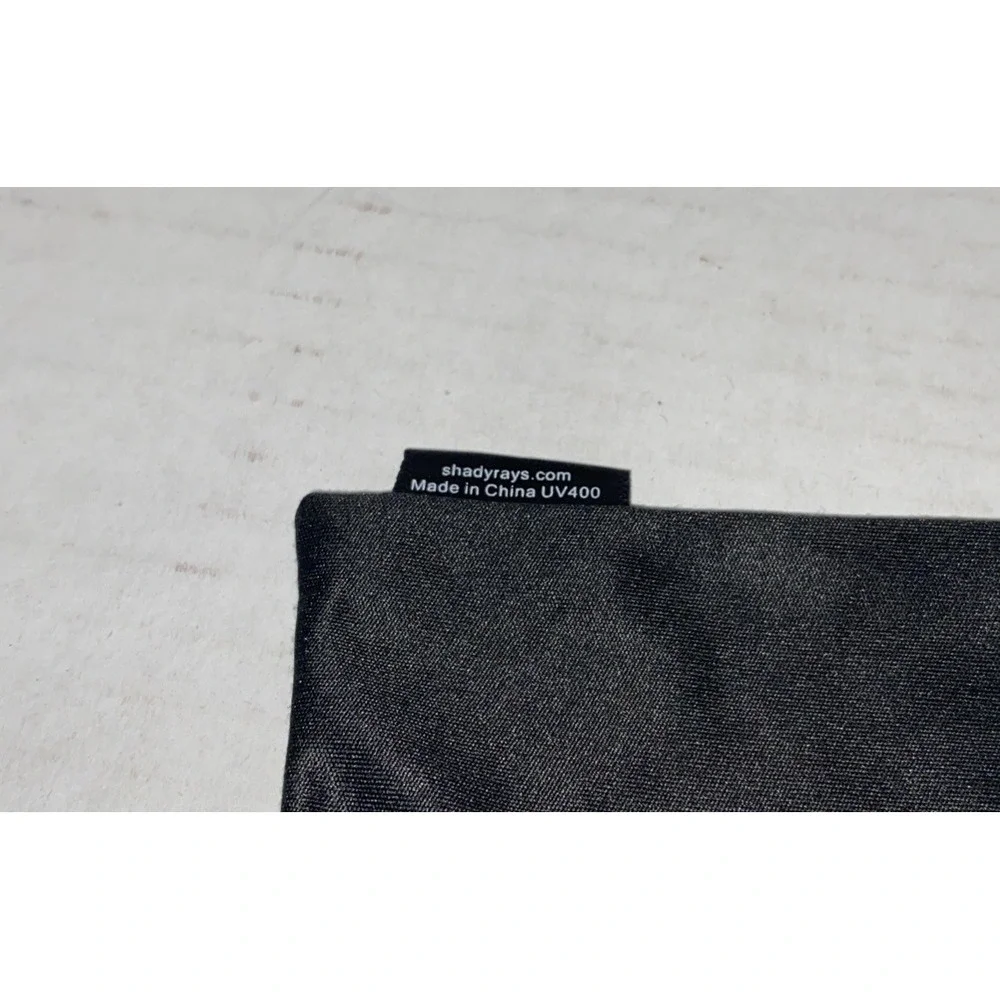 Shady Rays Sunglasses Eyeglasses Black‎ Soft Case Pouch Dust Protectors Qty 1